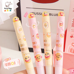 Whimsy Spin 360° Gel Pen Set - 0.5mm Black Ink, 2 Pieces