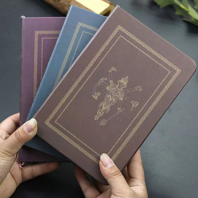 Kawaii Vintage Chinese Ancient Style Guochao Dunhuang Notebook, Kawai Notebooks