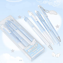 Pearlescent Angelic Gel Pens for Aesthetic School Notes