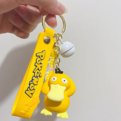 ⚡ Pokémon Anime Keychain – Cute PVC Character Pendant Collection