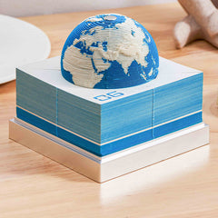 2026 3D Globe Paper Sculpture Creative Calendar