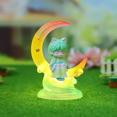 Kawaii Ancient Style Praying Girl Blind Box Lamp,Kawaii Lamps