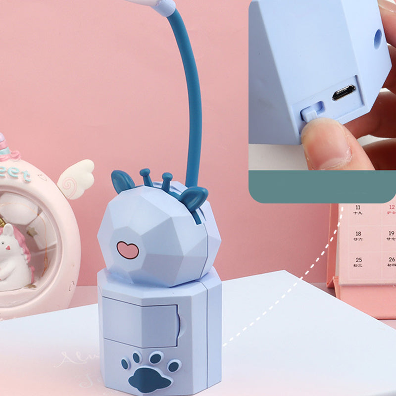 Kawaii Student Dormitory Cartoon Animal Lamp,Kawaii Lamps