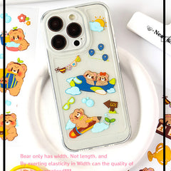 Cute Animal PET Stickers – Kawaii Transparent Journal Stickers
