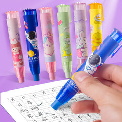 Creative Cartoon Retractable Eraser
