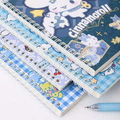 📒 Kawaii A5 Spiral Notebook – Cute Cartoon Series for Students