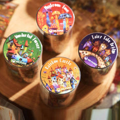 PET Fairy Tale Corridor Retro Decorative Washi Tape