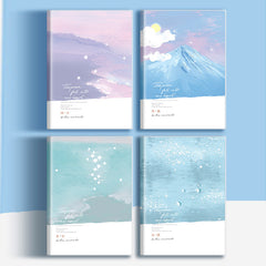 Kawaii Antifreez Rubber Cover B5 Notebook, Kawai Notebooks