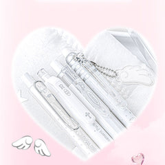 Pearlescent Angelic Gel Pens for Aesthetic School Notes