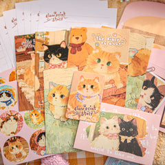 Kawaii Letter Set Handwritten Memo & Blessing Cards for Gifts