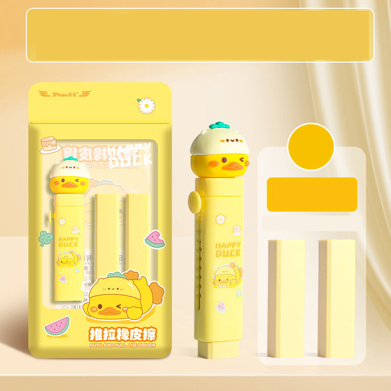 Cartoon Shaped Sliding Eraser