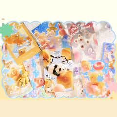 Gummy Bear Planet Series Cute Pet Decorative Cards 30 Pcs