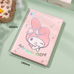 🌸 Sanrio Holographic B5 Notebook –  PU Softcover Student Journal