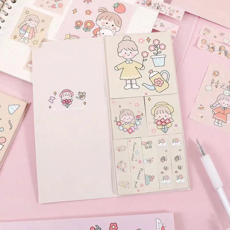 Kawaii Korean Memo Sticky Notes,Sticky Notes