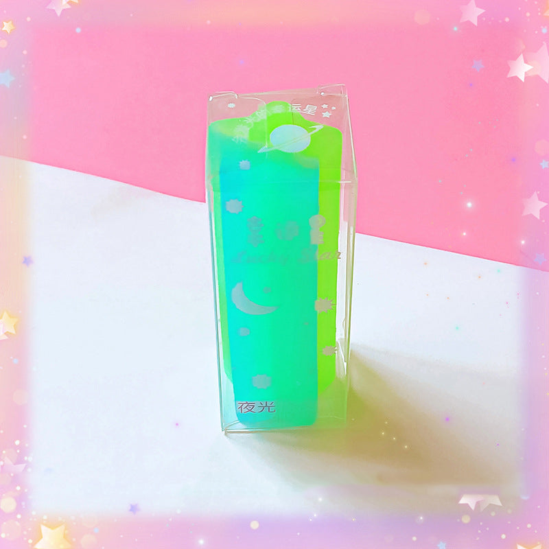 Lucky Star Luminous Eraser