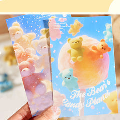 Gummy Bear Planet Series Cute Pet Decorative Cards 30 Pcs