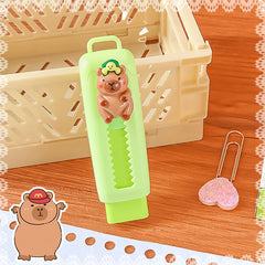 Capybara Retractable Eraser