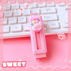 Paw Shaped Retractable Eraser