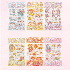 Twelve Constellations Cartoon Paper Sticker Set ♈✨