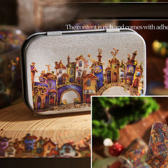 PET Fairy Tale Corridor Retro Decorative Washi Tape