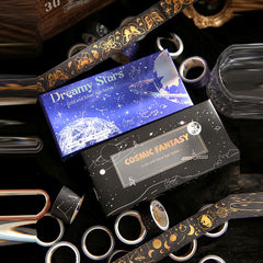 Cosmic Fantasy Retro Sky Washi Tape Set