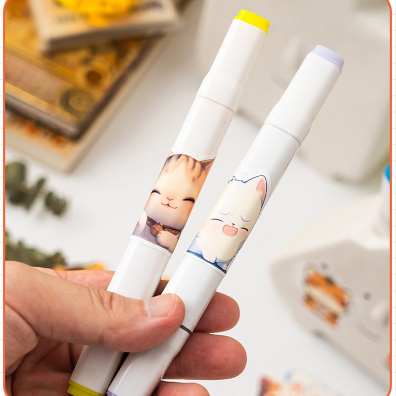 Waterproof Cute Animal Cartoon Stickers - 50PCS,Stickers