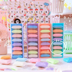 Qihao Rainbow Colors Erasers