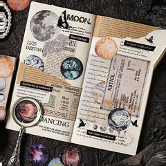 Star Secret Language Transparent PET Sticker Pack of 40Pcs 🌌
