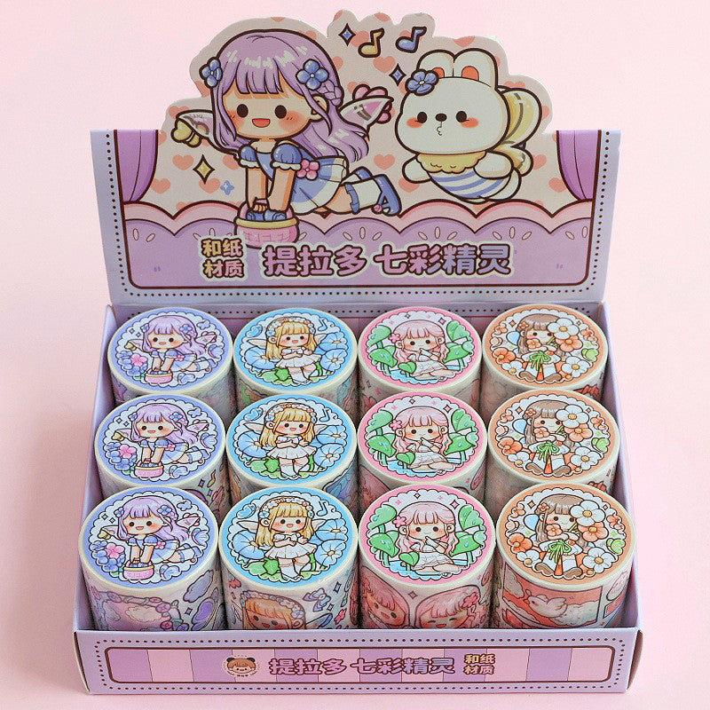 Tirado Cute Soft Duoduo Sauce Washi Tape - Soft Paper Hand Journal Tape, Washi Tapes