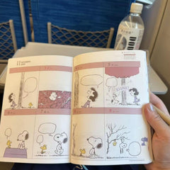 📘 Snoopy 2026 Weekly Planner – B6 PU Leather Schedule Book & Journal