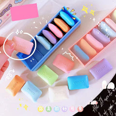 Qihao Rainbow Colors Erasers