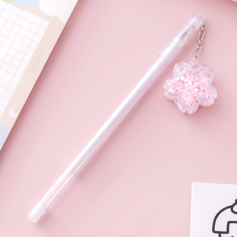 Sakura Charm Gel Pen - 0.5mm Black Ink