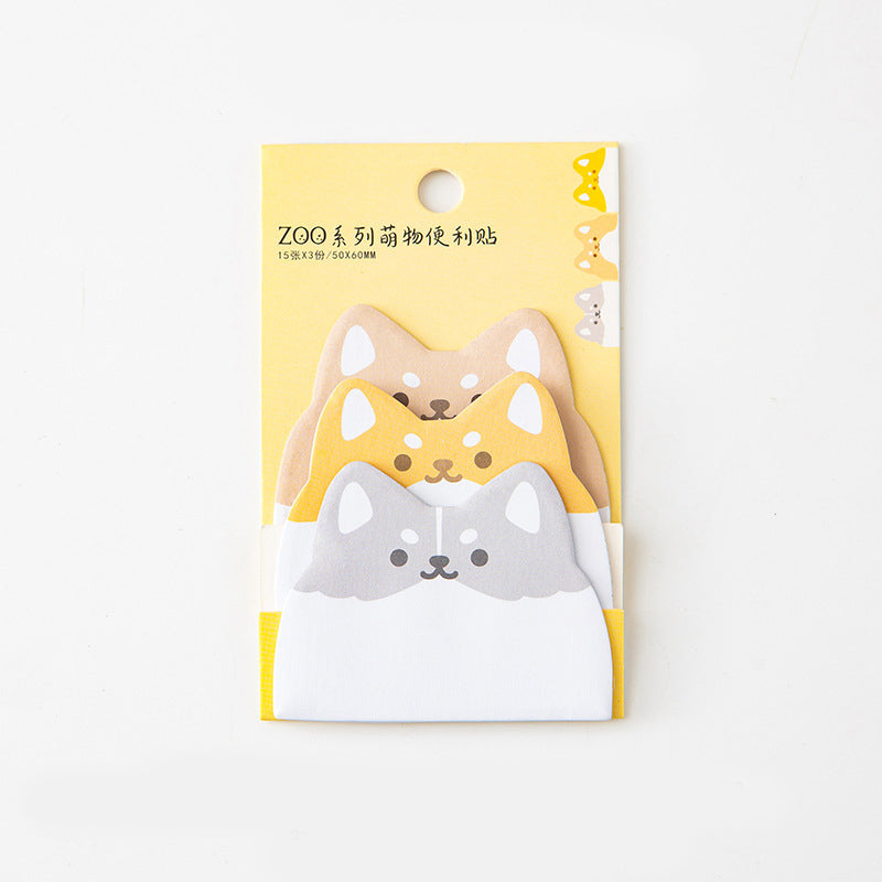 Special Shaped Three Style Sticky Notes Label Stickers,Sticky Notes