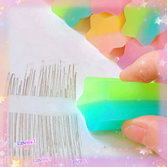 Lucky Star Luminous Eraser