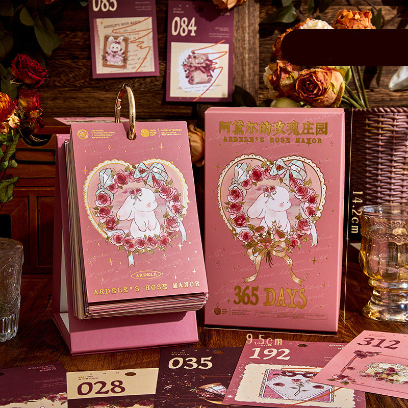 📘 Adele Series 365-Day Countdown Calendar – Creative Detachable Kawaii Desk Calendar