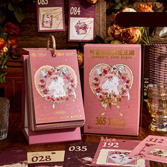 📘 Adele Series 365-Day Countdown Calendar – Creative Detachable Kawaii Desk Calendar