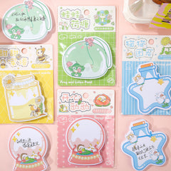 🌟 Fantastic Beasts Observation Notes – Kawaii Sticky Notes for Students