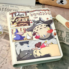 🐉 Spirited Away A5 Notebook – Cute PU Loose-Leaf Student & Office Journal