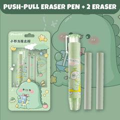 Creative Cartoon Retractable Eraser