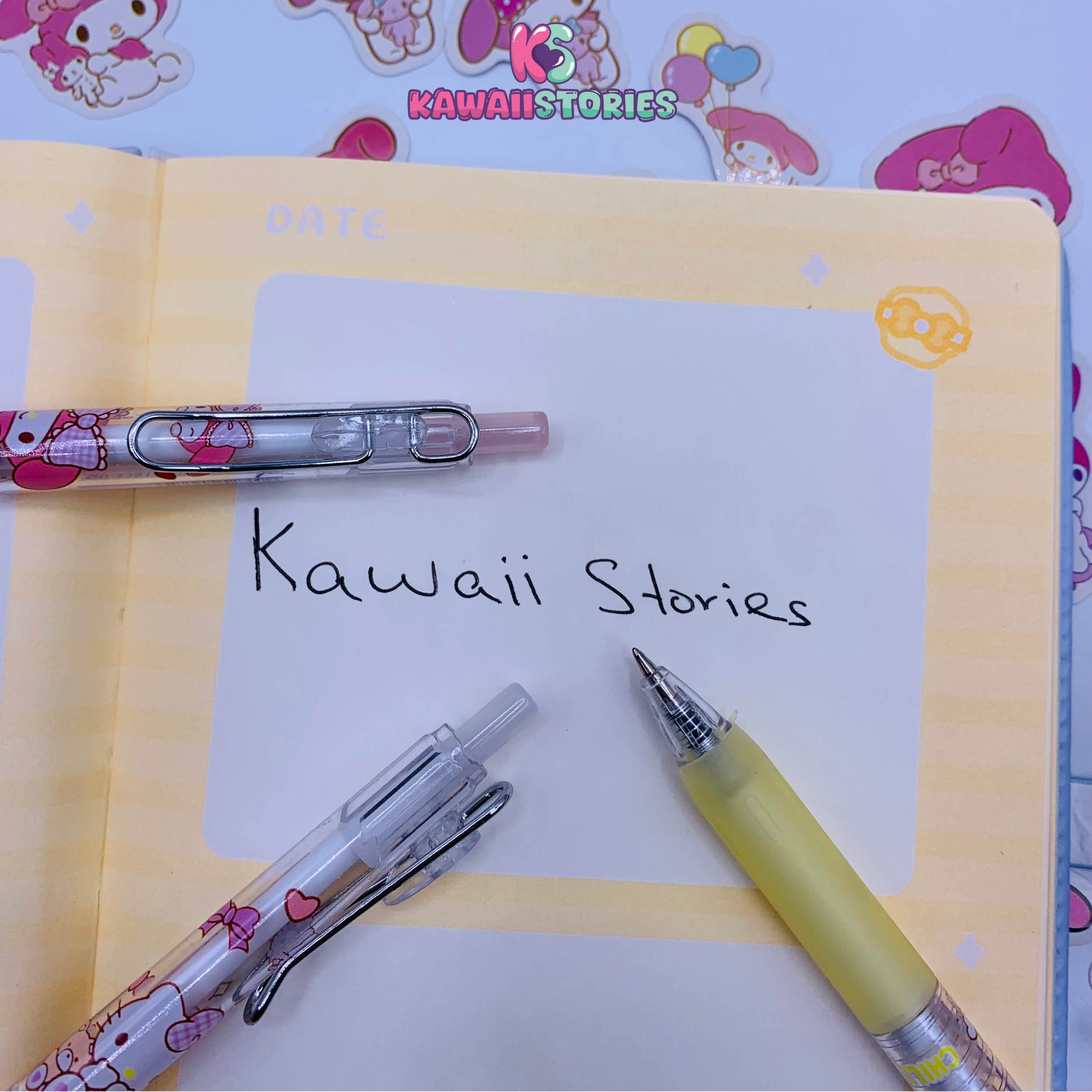 Hello Kitty Sanrio Family Metal Hook Pen