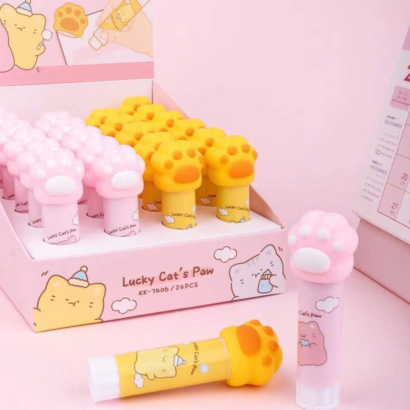 Lucky Cat Paw Solid Glue Stick