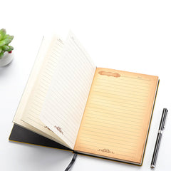 Sunflower 3D Embossed Faux Leather Cover Notebook, Kawai Notebooks