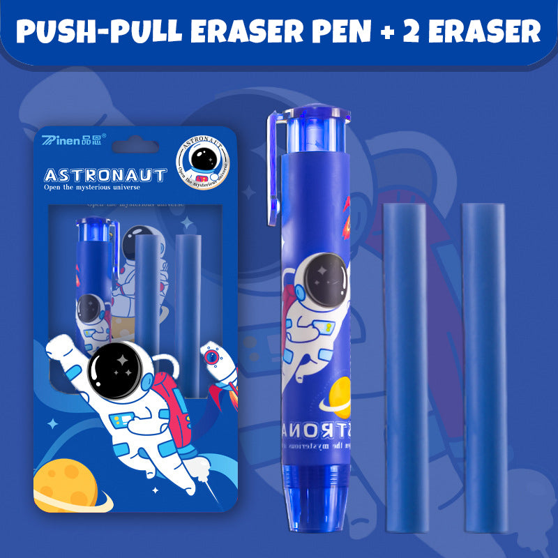 Creative Cartoon Retractable Eraser
