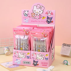 Sanrio Family Metal Hook Grip Gel Pen, Kawai Pens