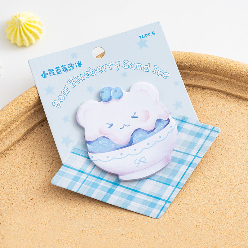 Kawaii Dessert Shape Sticky Notes,Sticky Notes
