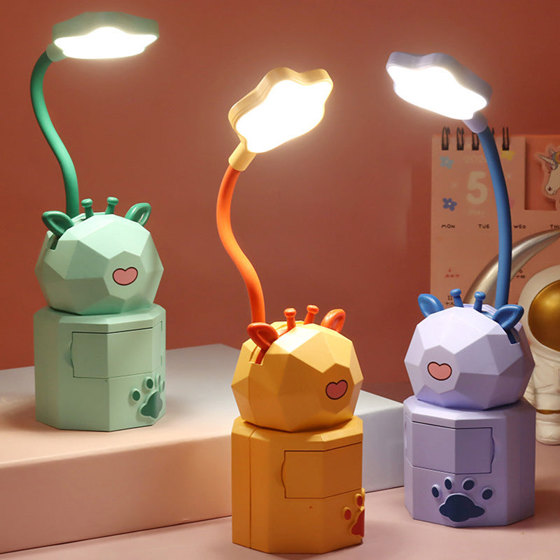 Kawaii Student Dormitory Cartoon Animal Lamp,Kawaii Lamps