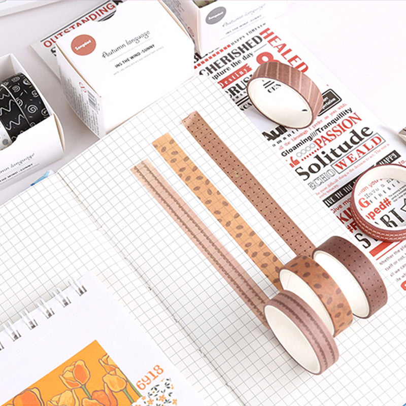 Forest Theme Washi Tape Set, Washi Tapes