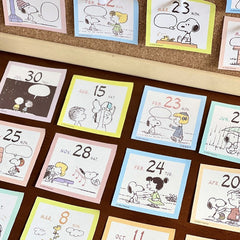 New Snoopy 2026 Tear-Off Mini Desk Calendar – Cute Kawaii Daily Comic Notes