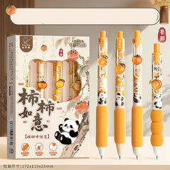 Kawaii Cat Gel Pen with Quick-Dry Black Ink