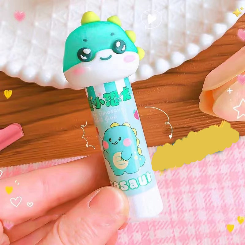kawaii Animal Shape Head Solid Glue Stick